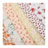 Flowered cotton material poplin by meters calico liberty london tana lawn cotton poplin printed cotton fabric for dresses