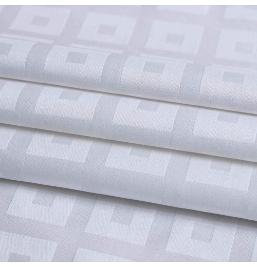 Deeda factory 250TC and 300TC cotton white hotel fabric